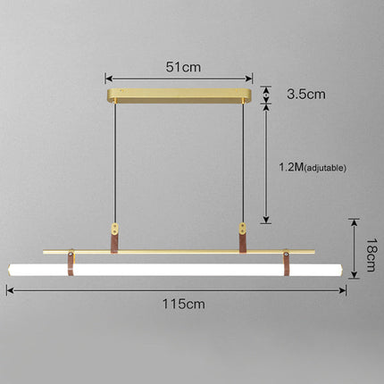 Suspension moderne minimaliste LED Cassy
