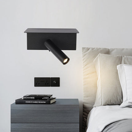 Applique murale moderne LED avec base de différentes formes Auby