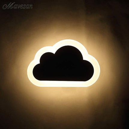 Applique murale LED en forme de nuage pour enfant — LZ4X9P2
