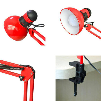 Lampe de bureau articulée disponible en noir, blanc ou rouge — LZ4G7N2