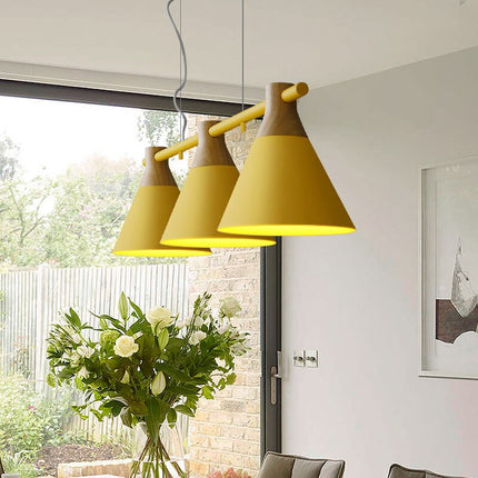 Suspension LED design moderne en forme de cône Gallina — LZ4X9P2