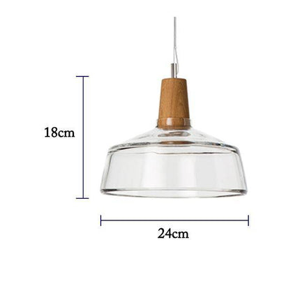 Suspension LED en verre aux formes variées — LZ4X9T2