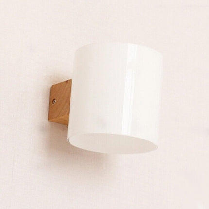 Applique murale LED en bois et verre Room