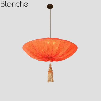 Suspension LED colorée style chinois — LZ4X9P2