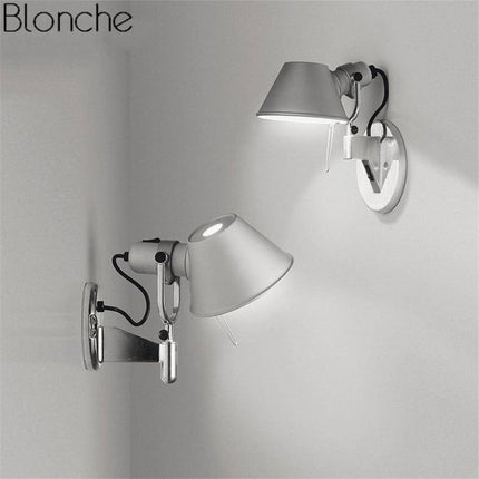 Applique murale LED ajustable finition argentée Hat — LZ4D7Q9