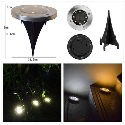 Spot encastrable extérieur 8 LEDs Lumiparty — LZ4G7XQ