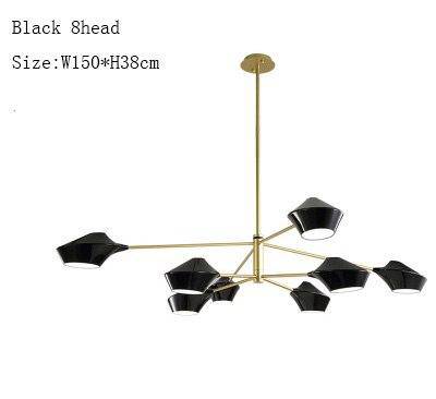Lustre design branches avec lampes créatives — LZ4X9T2