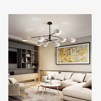 Lustre design branches avec lampes créatives — LZ4X9T2