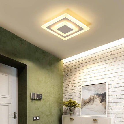 Plafonnier LED carré pour chambre — LZ4X9Q2