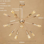 18 lampes - Doré - A