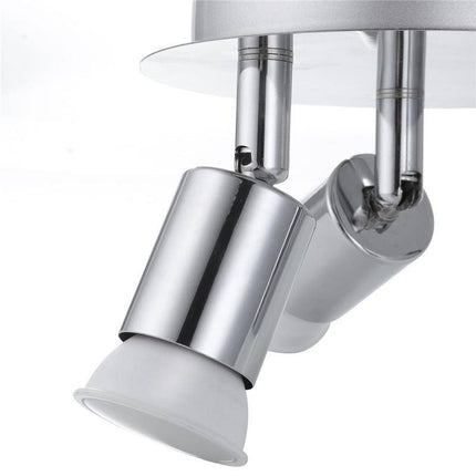 Plafonnier LED à 3 spots chromé au design moderne — LZ4X9T