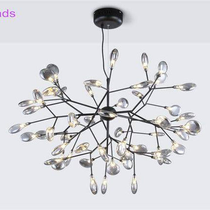 Lustre LED design arbre à branches avec feuilles — LZ4P9XQ