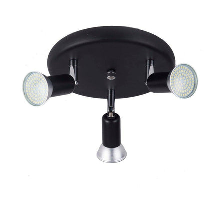 Plafonnier spots LED noir au design moderne — LZ4X9T2