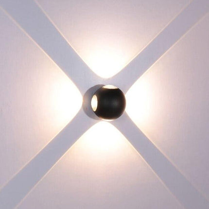 Applique murale LED circulaire pour extérieur design Sammyjo — LZ4X9P2