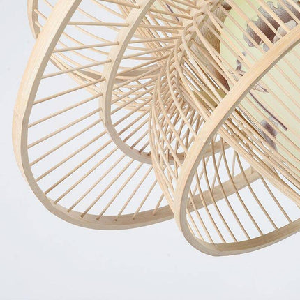 Suspension cage en bambou style ferme — LZ4X9P2