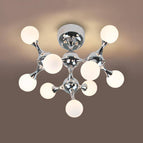 Argenté / 3 lampes