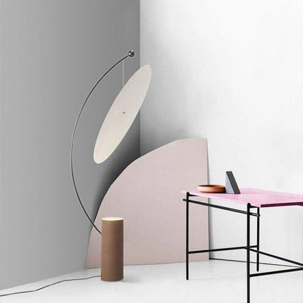 Lampadaire design à LED arrondi moderne Art