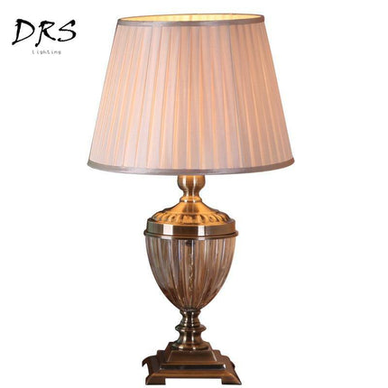 Lampe de chevet élégante avec abat-jour en tissu — LZ4X9P2