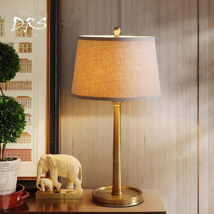 Lampe de table moderne avec abat-jour en tissu Night — LZ4G7XQ