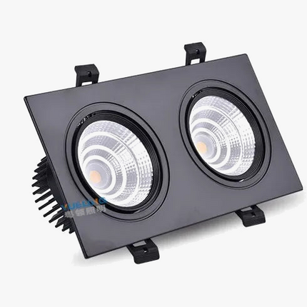 projecteur led encastrable cob spot simple double carré