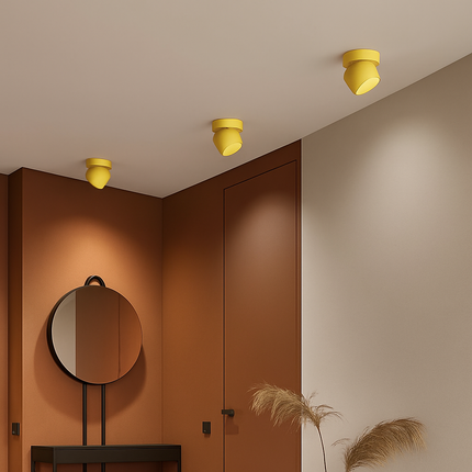 Spot LED nordique à fixation murale orientable et pliant — LZ4X9P