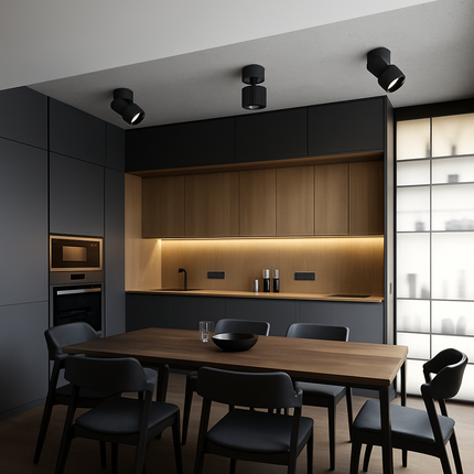 Spot LED mural pliable à angle réglable anti-éblouissement — LZ4X9T