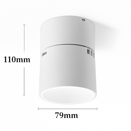 Spot LED mural pliable à angle réglable anti-éblouissement — LZ4X9T