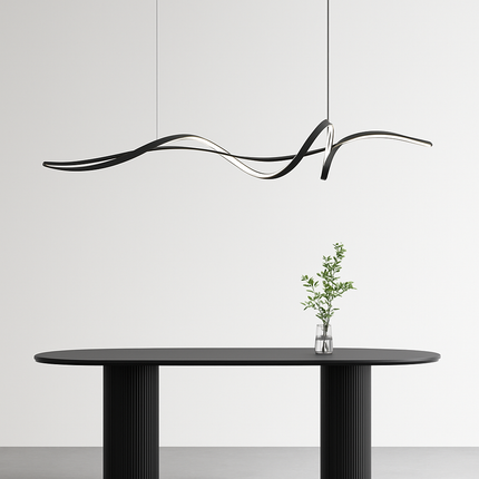 Lustre LED ruban design pour salle à manger et salon — LZ4X9P