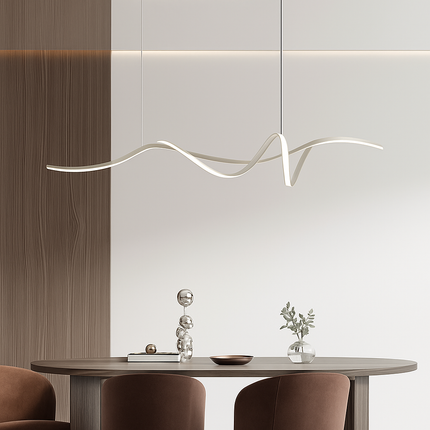 Lustre LED ruban design pour salle à manger et salon — LZ4X9P