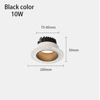 Couleur blanche 10W / Lumière neutre 4000K