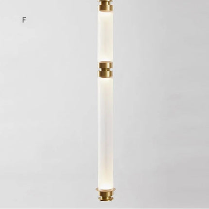 Suspension simple en verre pour hall et salle à manger duplex — LZ4XJ9
