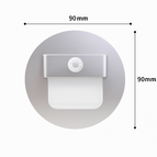 Capteur Blanc Rond / Blanc chaud (2700-3500K) | 3W avec BOÎTE
