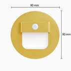 Capteur Blanc Rond / Blanc froid (5 500-7 000 K) | 3W avec BOÎTE