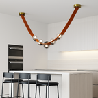 Marron 3m / Verre transparent / Blanc chaud
