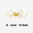 B - Or - 18 Boules / Blanc chaud