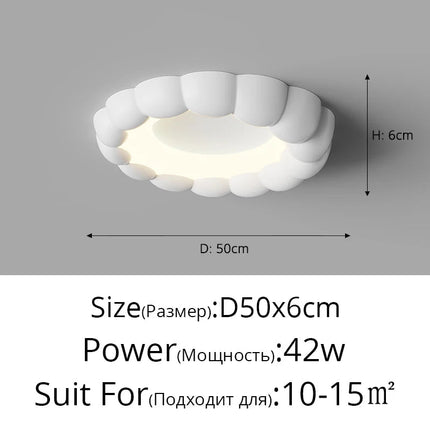 Plafonnier moderne créatif style bulle avec protection yeux chaude — LZ4GJ9
