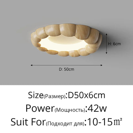 Plafonnier moderne créatif style bulle avec protection yeux chaude — LZ4GJ9