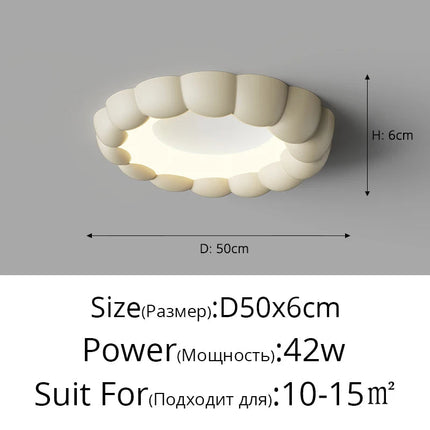 Plafonnier moderne créatif style bulle avec protection yeux chaude — LZ4GJ9