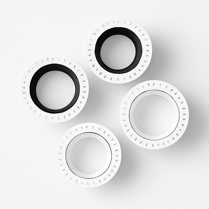 Spot LED encastré anti-éblouissement aluminium sans bordure — LZ4X9P