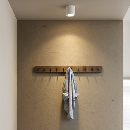 Spot LED 12W avec détecteur de mouvement anti-éblouissement pour escalier et chambre — LZ4X9P