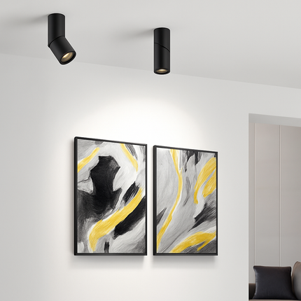 Spot design LED avec orientation à 90° Silla