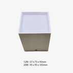 Blanc / 12W / Chaude - Dimmable
