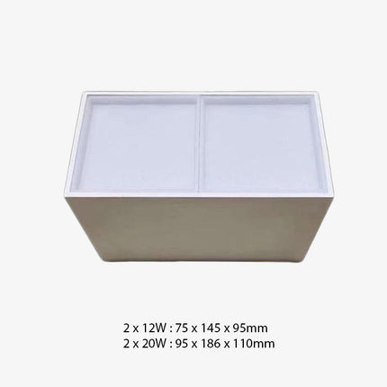 Spot LED cube en aluminium design Beal — LZ4X9M2