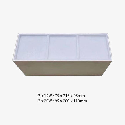 Spot LED cube en aluminium design Beal — LZ4X9M2