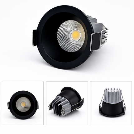 Spot LED encastrable COB 3W-5W dimmable anti-éblouissement pour chambre et cuisine — LZP4X9