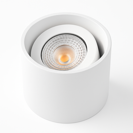 Spot LED anti-éblouissant à montage en surface avec puce COB Epistar et angle réglable 7W-24W — LZ4X9T