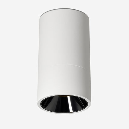 Spot LED cylindrique moderne noir ou blanc — LZ4P9XQ