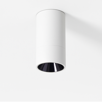 Spot LED cylindrique moderne noir ou blanc — LZ4P9XQ