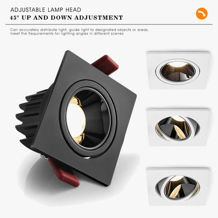Spot encastrable orientable pour éclairage intérieur — LZ4X9QJ