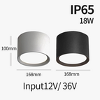 Input AC85V-265V 1 / 18W / 4000K | CHINA